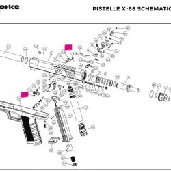 M3*5 Set Screw Original - Pistelle X68 - NX Werks