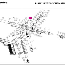 64.6*7*8 Linkage Original - Pistelle X68 - NX Werks