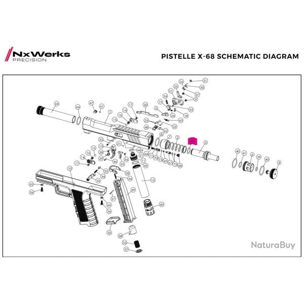 AS-014 14*1.78 Oring Original - Pistelle X68 - NX Werks