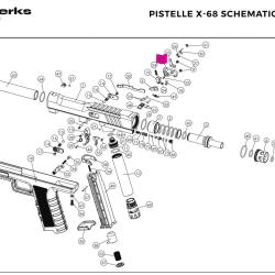Main Body Cap Original - Pistelle X68 - NX Werks
