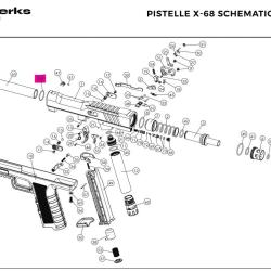 20*1.5 Oring Original - Pistelle X68 - NX Werks