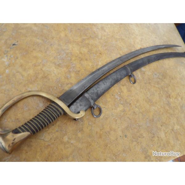 SABRE CANONNIER MONT� MOD 1829 Artillerie TROUPE artilleur fourbisseur poign�e monomatricule