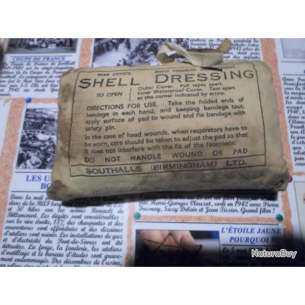 1..PANSEMENT  ANGLAIS 1944