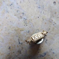 INSIGNE camp prisonnier de guerre barbel&eacute; DEPORTES  INTERNES stalag 17 seconde guerre Autriche