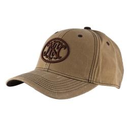 CASQUETTE FN HERSTAL CLASSIC WAX - TAN
