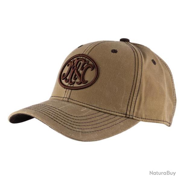 CASQUETTE FN HERSTAL CLASSIC WAX - TAN
