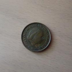 monnaie pays bas 5 cent juliana   1980