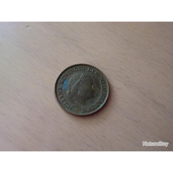 monnaie pays bas 5 cent juliana   1970
