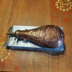 Tr&egrave;s belle poire &agrave; poudre Pedersoli Texas vide sans poudre