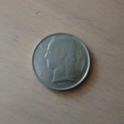 monnaie belgique 5 FR 1977