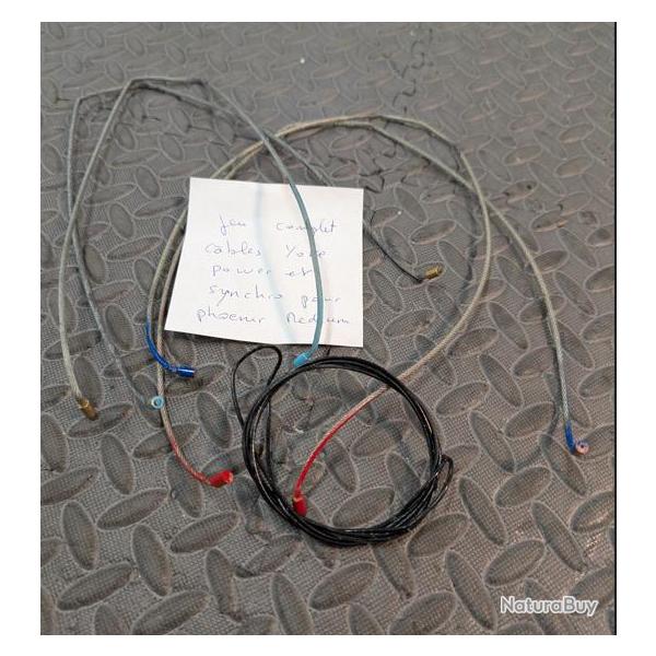 Oneida, kit corde et c�bles yoke, power et synchro pour phoenix medium, origine Oneida, d'occasion