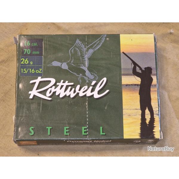 Cartouches Rottweil Steel cal. 16