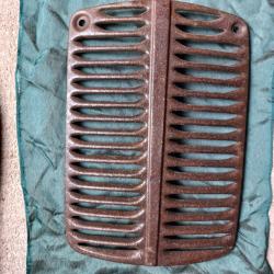 ancienne calandre de tracteur massey ferguson