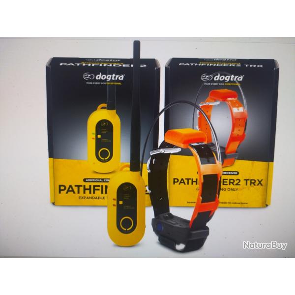 Dogtra bundle Pathfinder 2 trx rep�rage gps uniquement noir