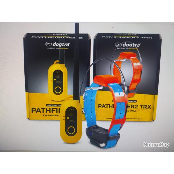 Dogtra bundle Pathfinder 2 trx rep�rage gps uniquement bleu