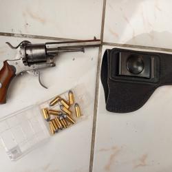 Revolver &agrave; broche syst&egrave;me lefaucheux