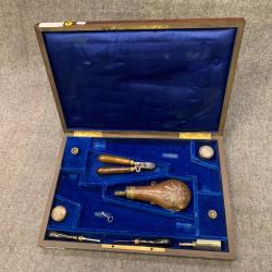 coffret vintage pour deux colt Navy 18512 calibre 36 avec accessoires