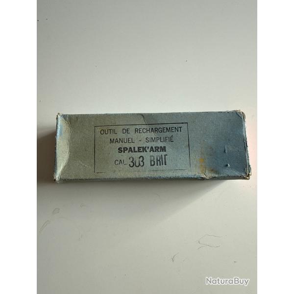 Outil de rechargement manuel SPALEK'ARM  cal: 303 BRIT