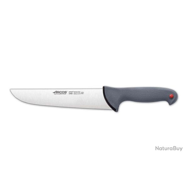 Couteau de Boucher Professionnel Arcos Colour Prof - Lame 25 cm NITRUM�