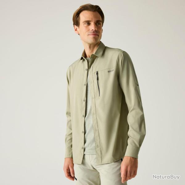Chemise Rando Manches Longues Homme Regatta Anti Insect Travel Light L S Shirt Beige