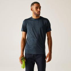 Tee Shirt de Randonn&eacute;e Manches Courtes Homme Regatta Fingal Edition Bleu