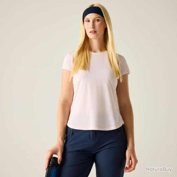 Tee Shirt de Randonn�e Femme Regatta Women s Mindo Anti Insect S S Tee Rose