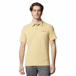 Polo de Randonn&eacute;e Homme Columbia Nelson Point Jaune