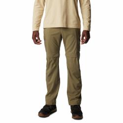 Pantalon Convertible de Rando Homme Columbia Silver Ridge Utility Convertible Pant Kaki