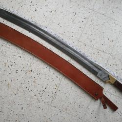 Sabre yatagan ottoman - lame damas de 80cm