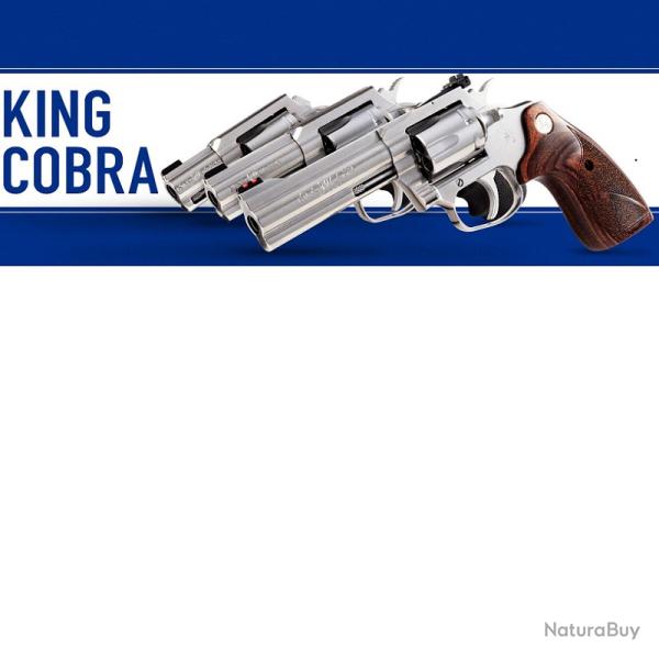 REVOLVER COLT KING COBRA TARGET 4'' 357MAGNUM