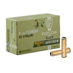 Cartouches FIOCCHI calibre 9MM FLOBERT n&deg;8 x50