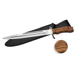 Dague JOCKER LAME 180CM MANCHE OLIVIER