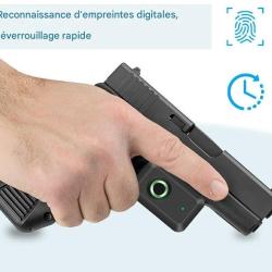 PROMO  ! 1 Verrou de pontet Biom&eacute;trique et &agrave; cl&eacute;f