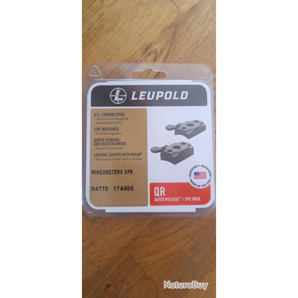 embase QR leupold pour Winchester xpr