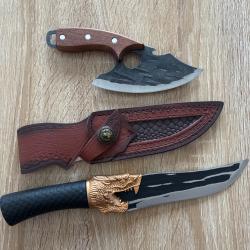 Lot de couteau + &eacute;tui