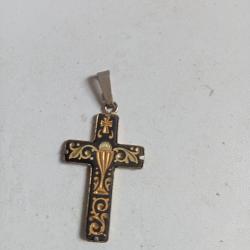 croix ancienne en or de tol&egrave;de