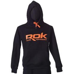 Sweat Rok Black Hoodie L