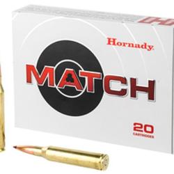 HORNADY - 20 cartouches Cal .338 LM - 285 grs - ELD Match - 82300