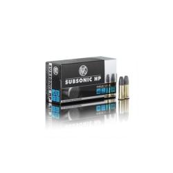 SUPER PROMO !! 5 BOITES DE 50 CARTOUCHES RWS - SUBSONIC HP - CAL.22LR
