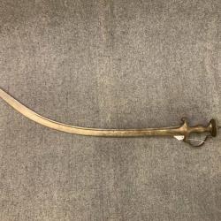 Sabre indo-persan "Talwar"fin 19&egrave;me si&egrave;cle