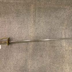 Ep&eacute;e d'officier Ancien R&eacute;gime / R&eacute;volution Fran&ccedil;aise