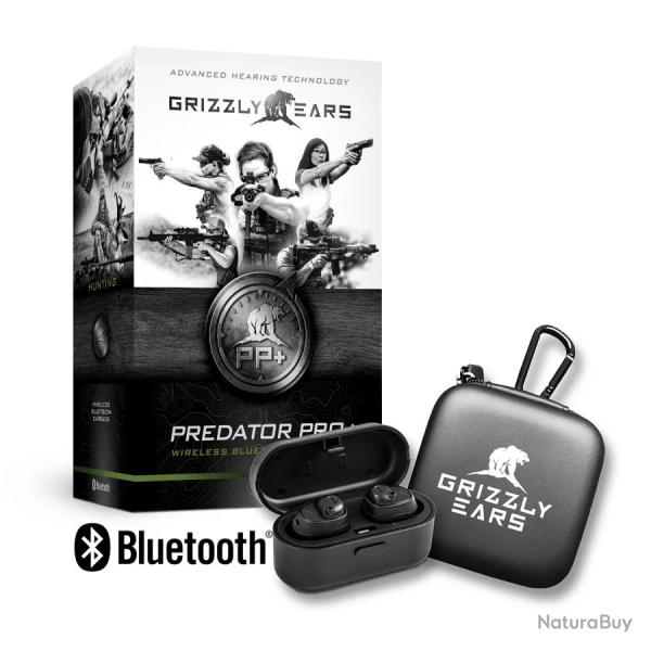 Ecouteurs sans fil GRIZZLY EARS Predator Pro+