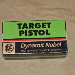 Cartouches 22LR RWS Target Pistol HILMAR SUPER DESTOCK !!!