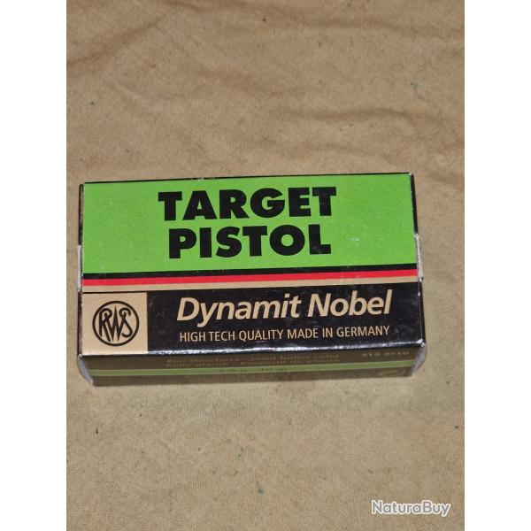 Cartouches 22LR RWS Target Pistol HILMAR SUPER DESTOCK !!!