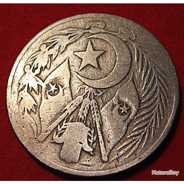 Algerie, piece de 1 dinar 1964  tb