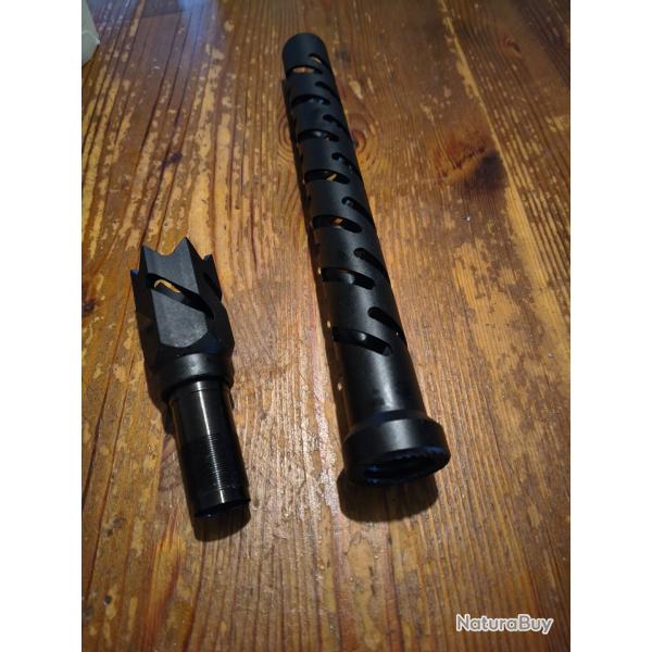 couvre canon+ frein de bouche neuf !pour fusil calibre 12 fd12
