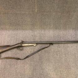 Fusil &agrave; broche Saint-Etienne calibre 16 &agrave; nettoyer
