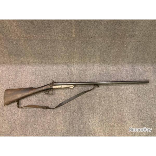 Fusil � broche Saint-Etienne calibre 16 � nettoyer