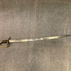 Sabre fran&ccedil;ais (Infanterie) marqu&eacute; Chassepot Ch&auml;tellerault