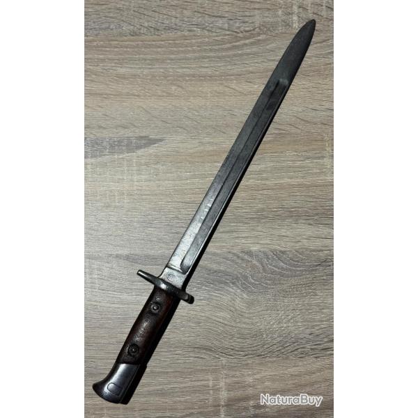 Ba�onnette Carcano 1891 WW1 Modifi� Poignard (2)